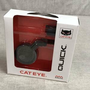 キャットアイ(CAT EYE) QUICK サイクルコンピュータ アウトフロントマウント デザイン性に 反転液晶 CC-RS100W