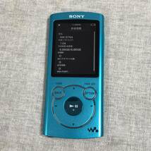 SONY ウォークマン Sシリーズ ブルー NW-S764/L_画像4