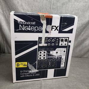 Soundcraft Notepad-8FX ミキサー