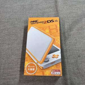 Newニンテンドー2DS LL 【ホワイト×オレンジ】