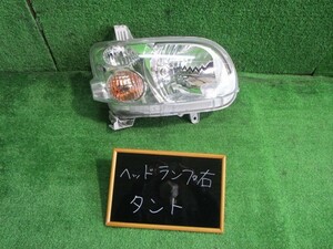 タント L375S 右ヘッドランプ 100-51945 ハロゲン