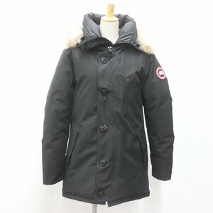 ITGNQ3PQ634S 即決 本物 国内正規 CANADA GOOSE カナダグース ジャスパー 3438JM 黒 ダウンジャケット サイズM ブラック メンズ