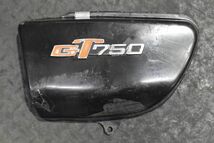 S223 当時物 純正 GT750 左サイドカバー 0026 検) GT550 GT380_画像1