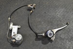 H496 当時物 純正 CB350F フロントブレーキASSY 0063 検) CB400F CB500F CB550F