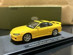 EBBRO 1/43 NISSAN s15 SILVIA SPEC-R 1999 YELLOW エブロ　日産　シルビア　イエロー　スペックR ミニカー モデルカー