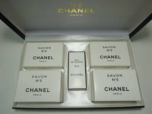 京都6★ CHANEL シャネル N5 石鹸 香水 オードゥ トワレット シャボン サヴォン SAVON セット