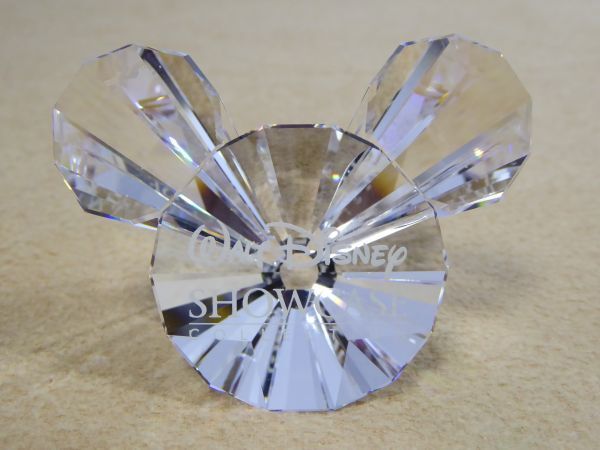 SWAROVSKI/スワロフスキー 置物 インテリア ディズニー SHOWCASE タイトルプレート 訳アリ 667J