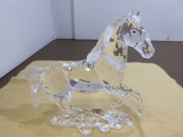 SWAROVSKI/スワロフスキー 置物 インテリア 馬 スタリオン 660J