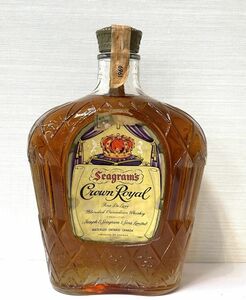 J051217-05 1円～ 未開栓 Seagram'sシーグラム Crown Royalクラウンローヤル 1969 750ml 40％ ウイスキー 同梱不可/・まとめて取引不可