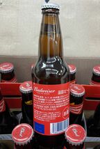 O16-06 1円～訳あり バドワイザー ラガービール 瓶 Alc.5％ 330ml×24本入り 1ケース 同梱不可・まとめて取引不可_画像3