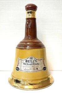 191270-0 1円～ 訳あり BELL'S ベルズ 陶器ボトル 26 1/2OZS 度数未記載 オールドスコッチウイスキー 同梱不可