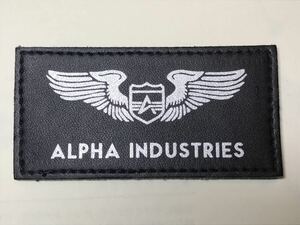 alpha industries アルファ ネームタグ ベルクロ ワッペン パッチ ②