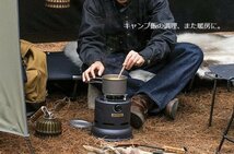 キャンプストーブ Naturehike 超軽量コンパクトアウトドアストーブ OD缶 ソロキャンプや釣りに ヒーター 暖房 ポータブル 軽量 おしゃれ_画像10