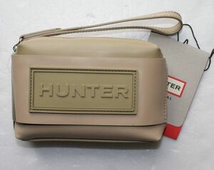  regular price 12000 new goods genuine article HUNTER ORIGINAL RUBBERISED LEATHER WRISTLET WBP4000LRS Hunter bag pouch 1226 *