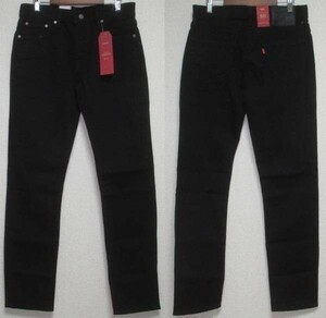 定価10000 新品 リーバイス 04511-1507 W31 L34 スリム ブラック 黒 LEVIS 511 CLASSIC ☆