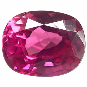 ［天然ルビー0.538ct］D 約5.1×4.0mmソーティング付 ルース 裸石 宝石 ジュエリー jewerly コランダム corundum ruby 