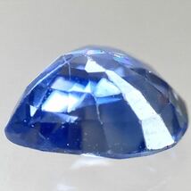 ［天然サファイア0.945ct］D 約6.3×5.3mmソーティング付 ルース 裸石 宝石 ジュエリー コランダム corundum sapphire jewerly _画像2