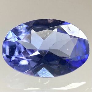 ［天然タンザナイト0.423ct］D ◎ 約6.0×4.0mmソーティング付 ルース 裸石 宝石 ジュエリー jewerly tanzanite ゾイサイト