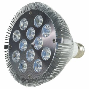 LED 電球 スポットライト 24W(2W×12)白6青6 水槽 照明 E26 水草 LEDスポットライト 電気 水草 サンゴ 熱帯魚 観賞魚 植物育成