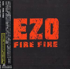  【即決】EZO「 FIRE FIRE 」リマスターCD/帯付/紙ジャケ