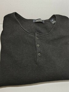 1円スタート【美品/保管品】SCOTCH＆SODA　スコッチ&ソーダ　カシミア混　ニットセーター　ブラック　表記サイズM