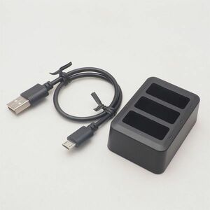 RYZE TELLO 純正 G1CH 3-in-1 USB マルチバッテリー充電ハブ ドローン 用 バッテリー充電器 管16587