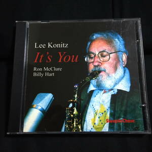 Lee Konitz It's You リー・コニッツ　イッツ・ユー　ロン・マクルーア　ビリー・ハート　ピアノレス・トリオ　Steeple Chase