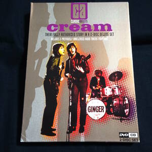 ★2枚組★CREAM Their Fully Authorized Story in a 2-Disk Set Includes Previously Audio Tracks from 1967