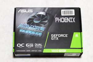 ASUS GeForce GTX 1660 SUPER 6GB (PH-GTX1660S-O6G)新品同様