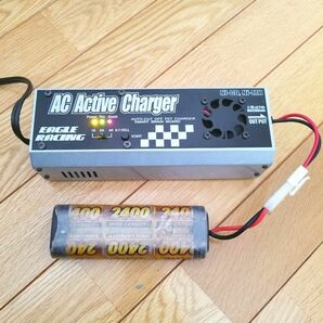 イーグルレーシング AC アクティブチャージャー 急速充電器 MAX3000mAh 通電確認済み USED RCカー