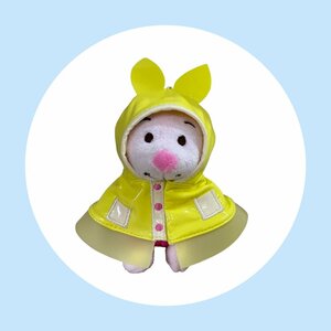 連U6-487RQ 未使用 ディズニー【ピグレット】ぬいぐるみ キーホルダー キーチェーン Rain Style 雨 梅雨