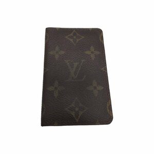 【中古品】 Louis Vuitton ルイヴィトン モノグラム カードケース 名刺入れ M56362 ブラウン 本体のみ W12-303RK
