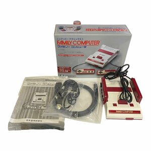 【中古品・動作未確認】任天堂 ニンテンドークラシックミニ ファミリー コンピューター CLV-101 箱あり L55432RG