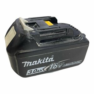 【中古品】 makita マキタ BL1830B 18Ｖ 3.0Ah リチウムイオンバッテリー 通電のみ確認済 本体のみ L55610RZZ