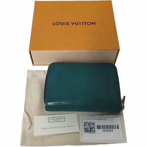 【中古品】LOUIS VUITTON ルイヴィトン エピ ジッピーコインパース M68858 グリーン コインケース 小銭入れ 箱あり L55817RK