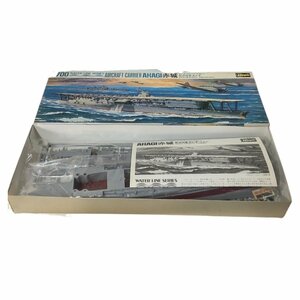 【未使用・保管品】 Hasegawa ハセガワ 1/700 water line ウォーターラインシリーズ No.31 航空母艦 赤城 プラモデル 模型 箱あり L56073RG