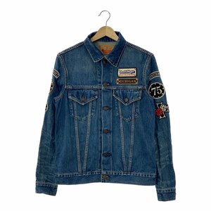 ◆中古品◆HYSTERIC GLAMOUR ヒステリックグラマー Gジャン デニムジャケット レディース Sサイズ Q49963NSS