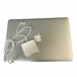 【中古品】初期化済 Apple Macbook Air A1466 / MQD32J/A シルバー 13インチ Core i5/128GB 充電器付 箱無 L53133RL