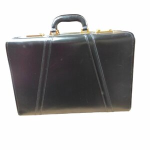 ◆中古品◆hebe 本革 アタッシュケース HAND MADE genuine leather ダイヤルロック ダレスバッグ ヘーベ トランク V54387NL