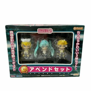 ◆未使用◆ ねんどろいど ぷち アペンドセット C賞 初音ミク 鏡音リン 鏡音レン フィギュア グッスマくじ 保管品 凹みあり suP393N