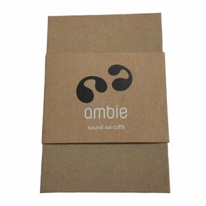 【中古品】 ambie sound earcuffs AM-TW01 アンディ イヤホン イヤーカフ 完全ワイヤレス 通電のみ確認済 N54419RL