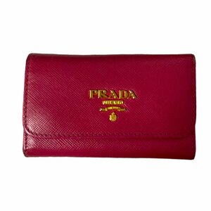 【中古品】 PRADA プラダ キーケース 6連 ピンク レディース小物 箱無 本体のみ N12-177RK