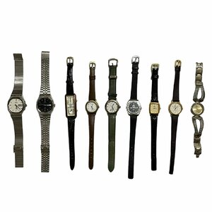 【中古品】 腕時計まとめ 9本 クオーツ メンズ レディース腕時計 本体のみ L54478RD