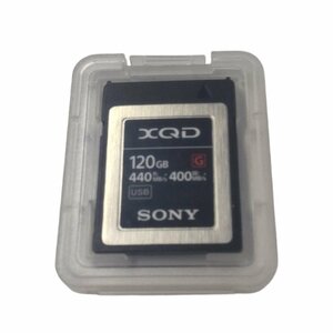 【中古品・動作未確認】 SONY ソニー XQD メモリーカード Gシリーズ 120GB ケースあり L54567RL