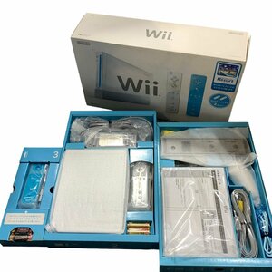 ◆未使用/長期保管品◆ Wii 本体 シロ リモコン Wiiスポーツリゾート 任天堂 nintendo ゲーム機 メーカー生産終了 J54078NJ