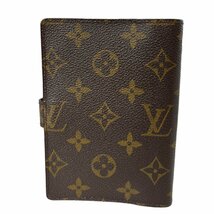 【中古品】LOUIS VUITTON ルイ・ヴィトン モノグラム アジェンダPM R20005 手帳カバー 中身なし メンズ レディース小物 本体のみ L52307RK_画像3