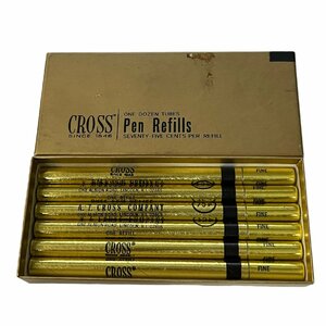 【未使用・保管品】CROSS クロス ペン レフィル ボールペン替え芯 6本セット 箱あり L12-445RK