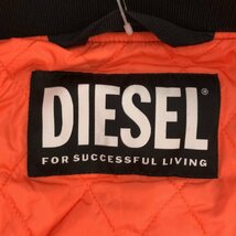 ◆中古品◆DIESEL ディーゼル ジャンパー ジャケット ブルゾン 編み上げ メンズ レディース Sサイズ カーキ・モスグリーン系 R49095NSS_画像5