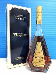 aet1181 【送料無料・未開栓】Bisquit ビスキー VSOP ファイン シャンパーニュ COGNAC コニャック ブランデー 古酒 700ml 40％