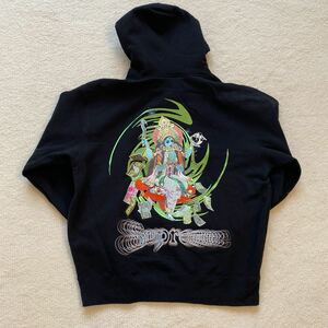 Supreme Embroidery ZipUp Hooded Sweatshirt/刺繍 フルジップ パーカー Aoi アオイ 